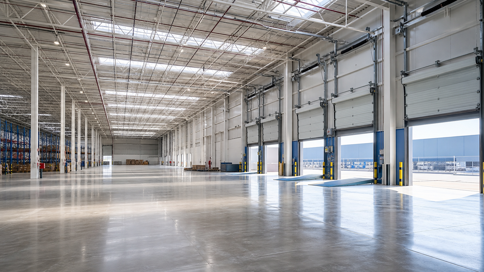 Imagen editorial de referencia de interior logistico para operaciones industriales en el Bajio